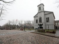 The Seamen's Bethel lies alone on Johnny Cake Hill in downtown New Bedford on a Friday morning which is usually busy with activity.  [ PETER PEREIRA/THE STANDARD-TIMES/SCMG ]