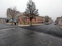 The Probate & Family Court is seen at the intersection of S 6th Street and Spring Street in downtown New Bedford on a Friday morning which is usually busy with activity.  [ PETER PEREIRA/THE STANDARD-TIMES/SCMG ]