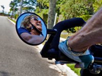 Anne Mozzone goes for a morning bike ride up Green Street toward Fort Phoenix in Fairhaven, MA. PETER PEREIRA/THE STANDARD-TIMES/SCMG