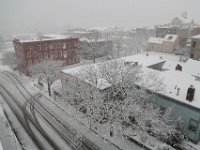 Downtown New Bedford during the years first snowstorm. PHOTOS PETER PEREIRA