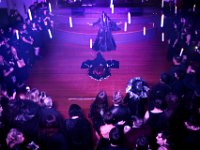 Opening ceremony at the second Annual Whaling City Witches' Ball held at the Tryworks Auditorium of the First Unitarian Church building in downtown New Bedford.    PHOTO PETER PEREIRA