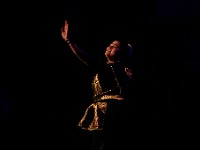 Indian Student Association members perform Indian dance wearing traditional costumes during the UMass Dartmouth Diwali Celebration